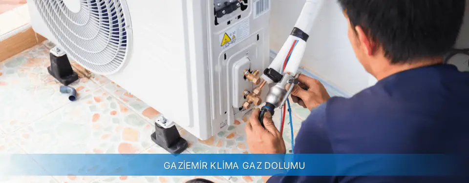 Gaziemir İlçemi Carrier Klima Gaz Dolumu
